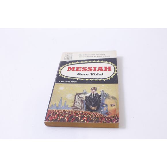 Messiah, Gore Vidal, Ballantine Reprint, Book, Science Fiction, ~ 250303-WH 42 - Picture 1 of 3